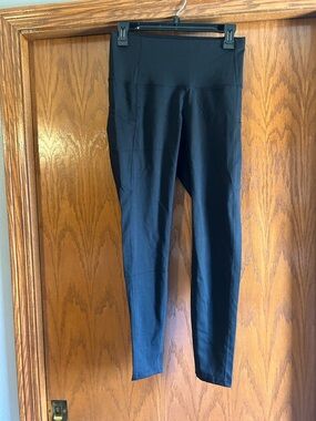 TGP The Gym People Black High-Waist Leggings with Side Pocket